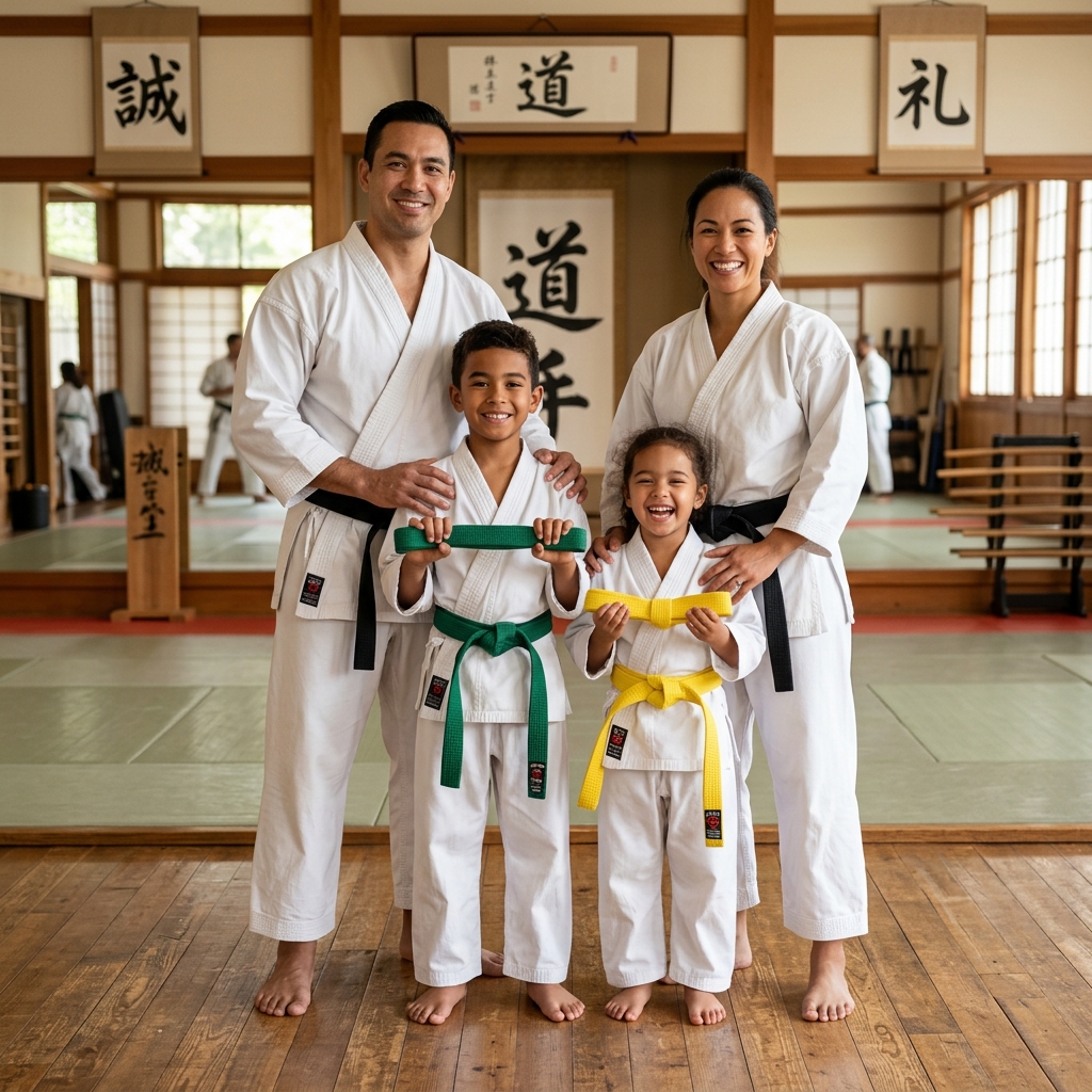 Family friendly karate classes for kids in Evans GA